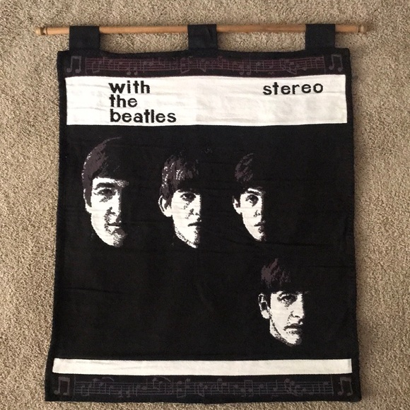 The Beatles wall tapestry woven hanging wall art blanket - Picture 1 of 10